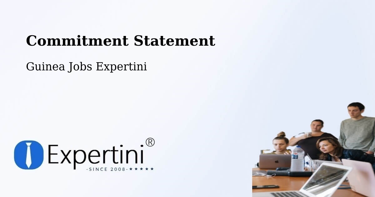 Corporate Commitment – Gaoual Prefecture - Guinea Jobs Expertini